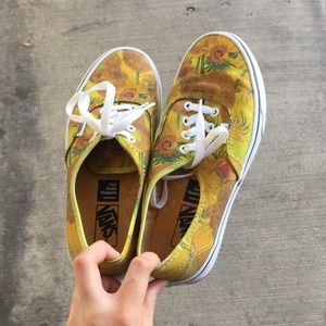 Van Gogh Sunflower Vans